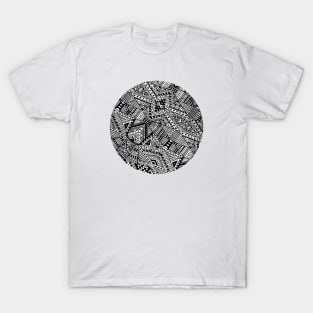 Geometric Jungle circle T-Shirt